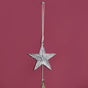 Festive North Star Christmas Garland