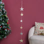 Festive North Star Christmas Garland