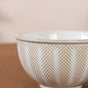 Chevron Ceramic Bowl 300 ml - Bowl,ceramic bowl, snack bowls, curry bowl, popcorn bowls | Bowls for dining table & home decor