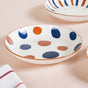 Meraki Ceramic Side Dish - Serving plate, snack plate, dessert plate | Plates for dining & home decor