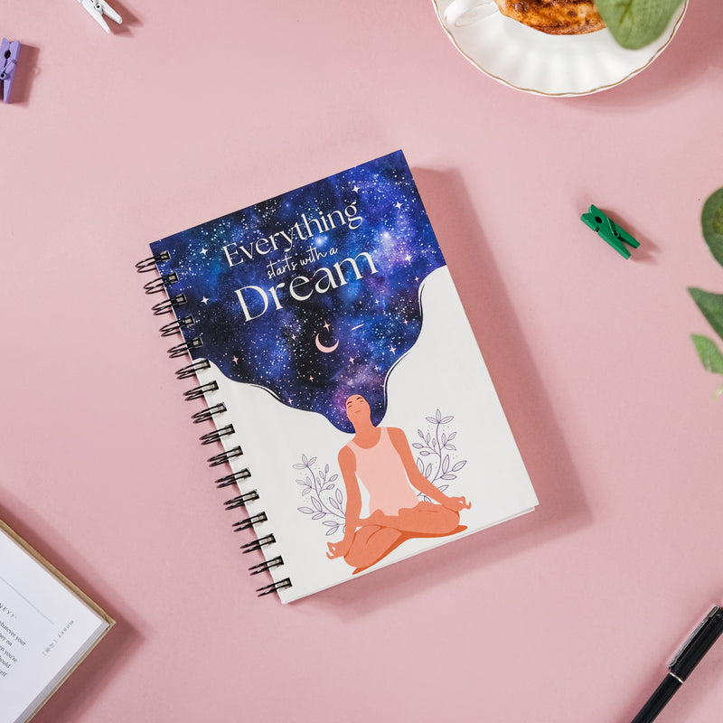 Dreamy Productivity Planner & Notepad Set 8x6 Inch