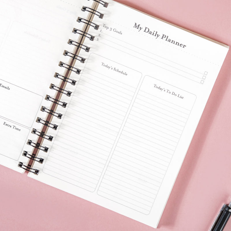 Dreamy Productivity Planner & Notepad Set 8x6 Inch