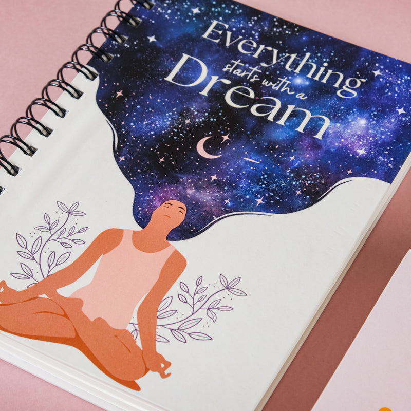 Dreamy Productivity Planner & Notepad Set 8x6 Inch