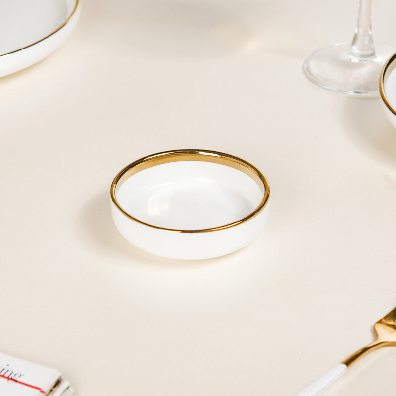 VERA White Plates - Serving plate, snack plate, dessert plate | Plates for dining & home decor