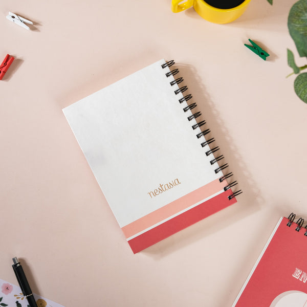 Printed Hardbound Planner And Notepad Set