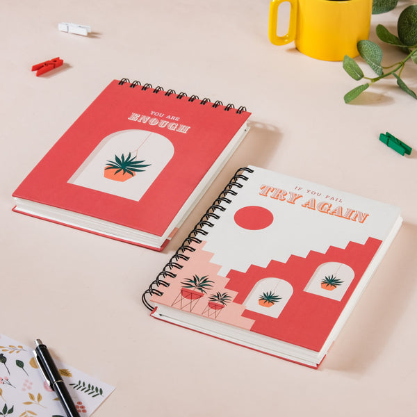 Printed Hardbound Planner And Notepad Set Online - Premium Notebook ...