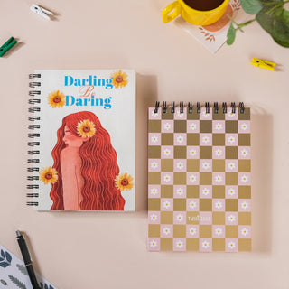 Floral Undated Planner & Notepad Set