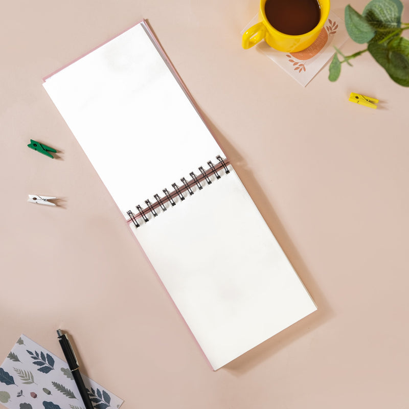 Floral Undated Planner & Notepad Set 8x6 Inch