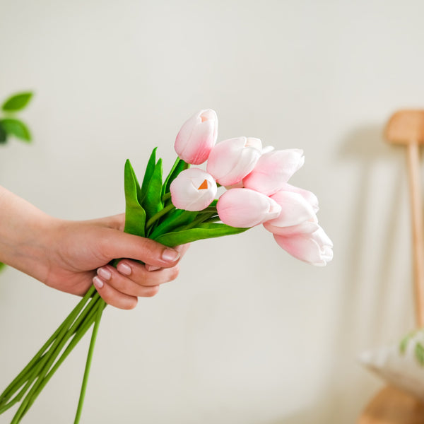 Faux Tulip - Artificial flower | Home decor item | Room decoration item
