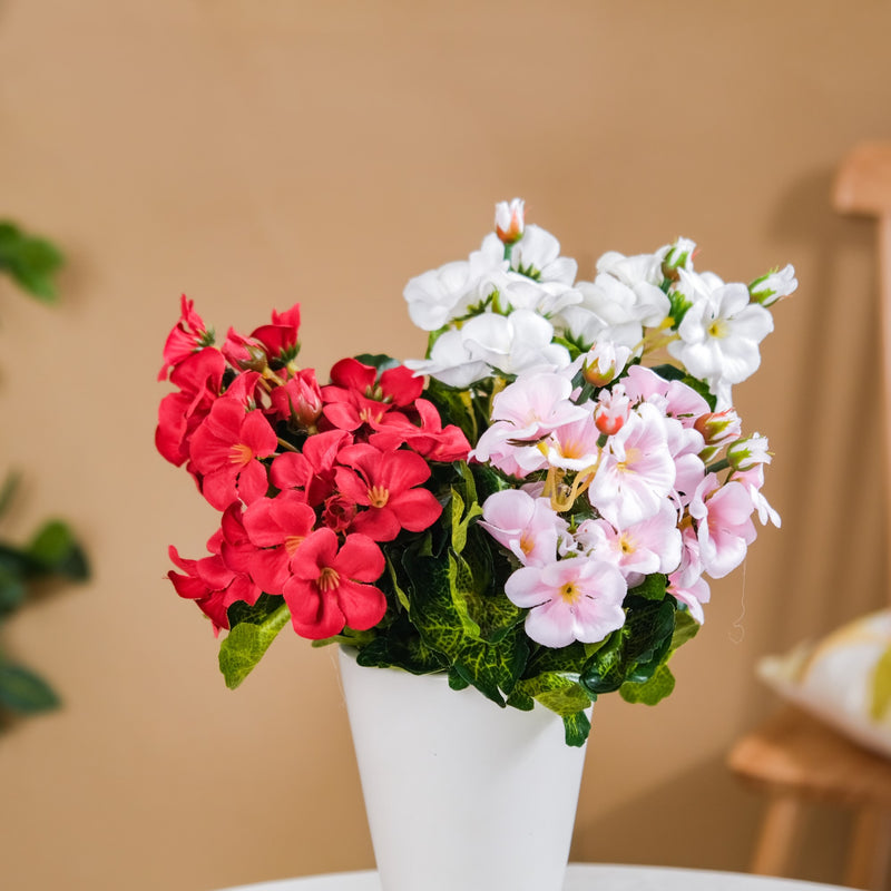 Begonia Flower Stem - Artificial flower | Home decor item | Room decoration item