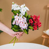 Begonia Flower Stem - Artificial flower | Home decor item | Room decoration item