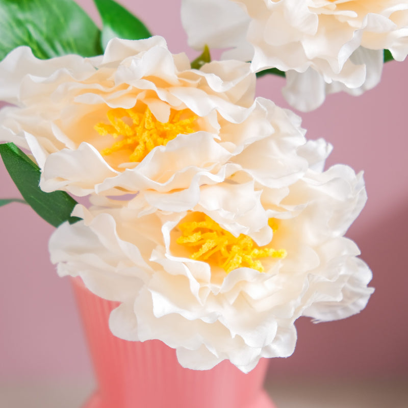 Colorful Peony Stems - Artificial flower | Home decor item | Room decoration item