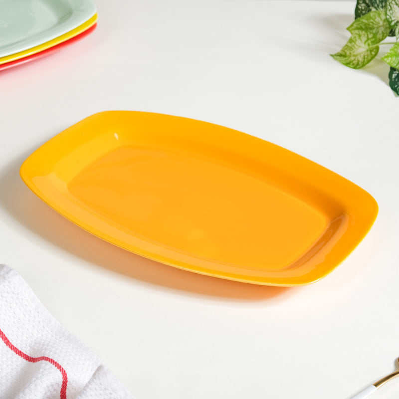 Colourful Trays - Ceramic platter, serving platter, fruit platter | Plates for dining table & home decor