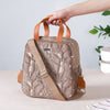 Insulated Tiffin Bag For Office Beige