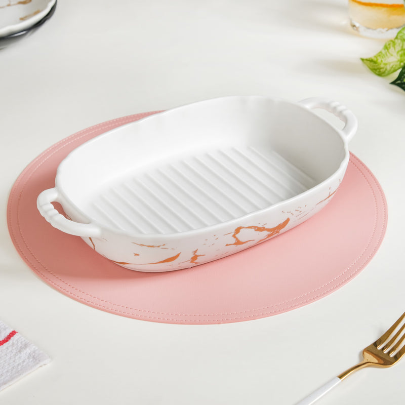 Marble Serving Tray Large - Bowl, ceramic bowl, serving bowls, noodle bowl, salad bowls, bowl for snacks, snack bowl sets | Bowls for dining table & home decor