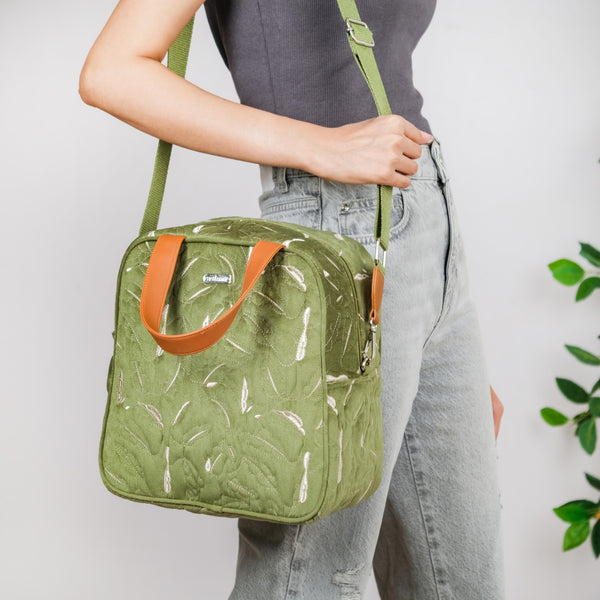 Insulated Lunch Bag For Office Green
