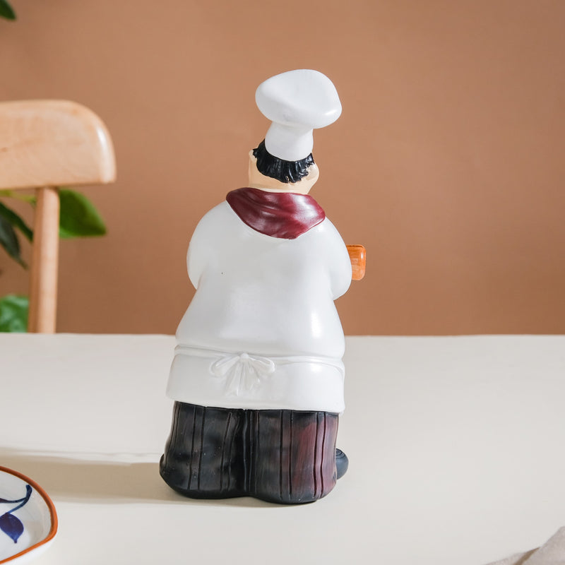 Table Chef With Corkscrew Opener - Showpiece | Home decor item | Room decoration item