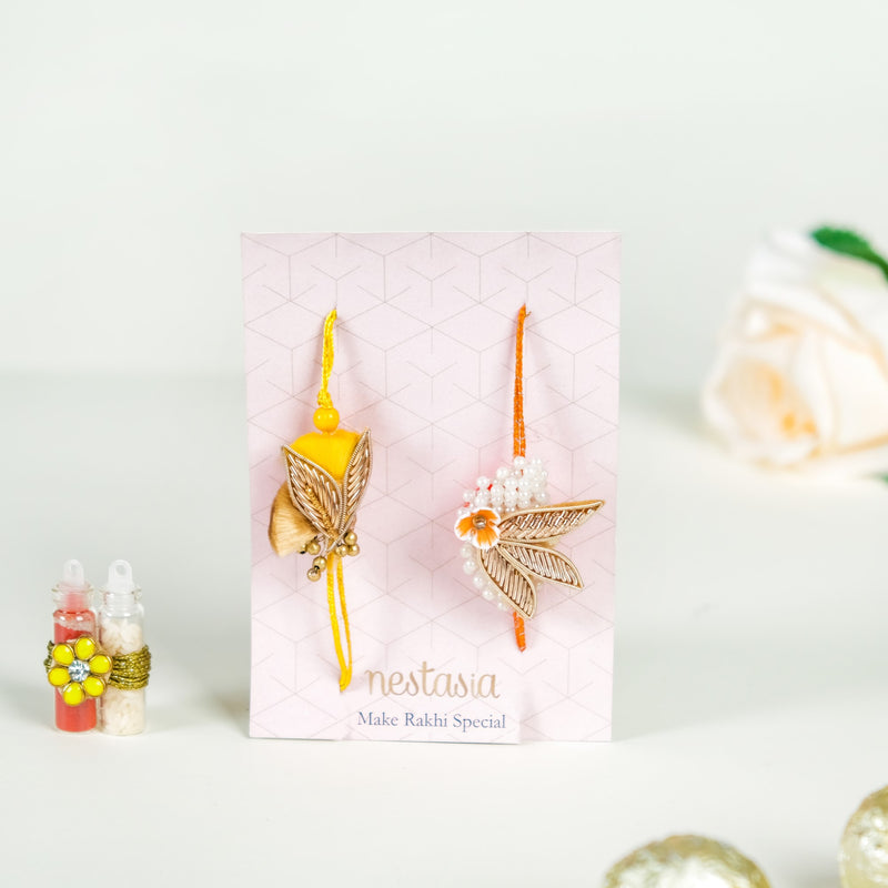 Cherished Threads Of Love Rakhi Gifts Set Of 4