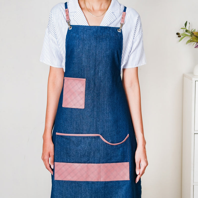 Cooking Apron For Women Pink