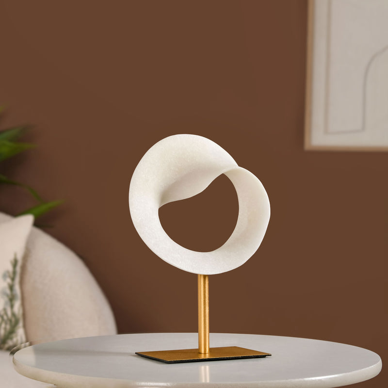 Eternal Loop Resin Table Decor