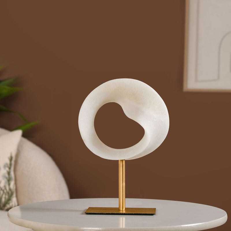 Eternal Loop Resin Table Decor