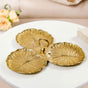 Lotus Leaf Trio Platter Gold