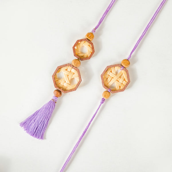 Handmade Eco Friendly Rakhi Gift Set Of 3