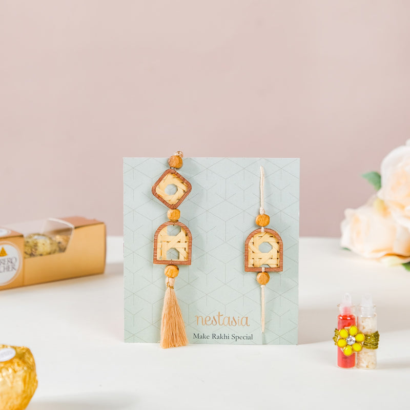 Eco-Friendly Rakhi Gifts For Bhaiya & Bhabhi Set Of 3