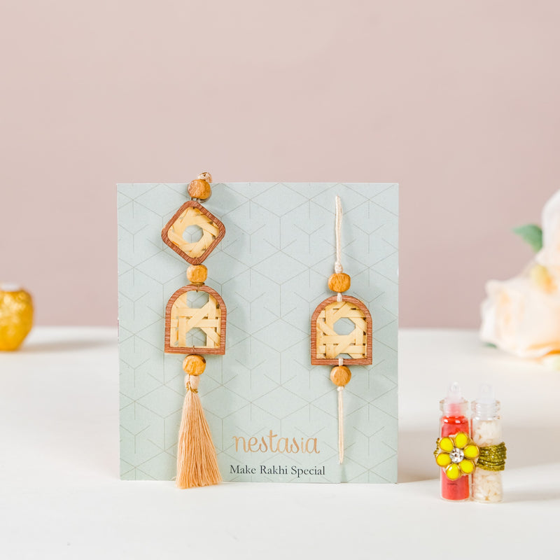 Eco-Friendly Rakhi Gifts For Bhaiya & Bhabhi Set Of 3