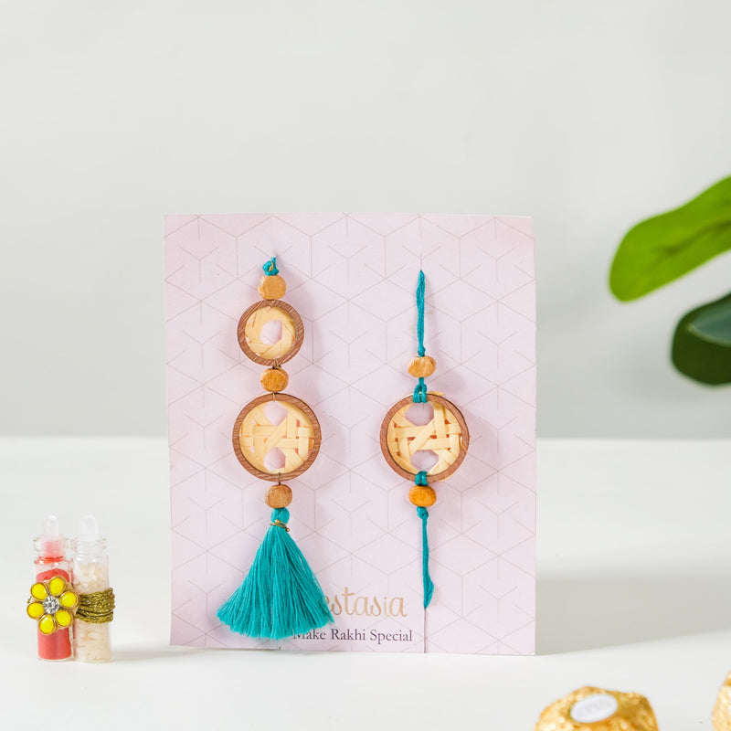 Eco-friendly Bouquet Raksha Bandhan Gift Set Of 4