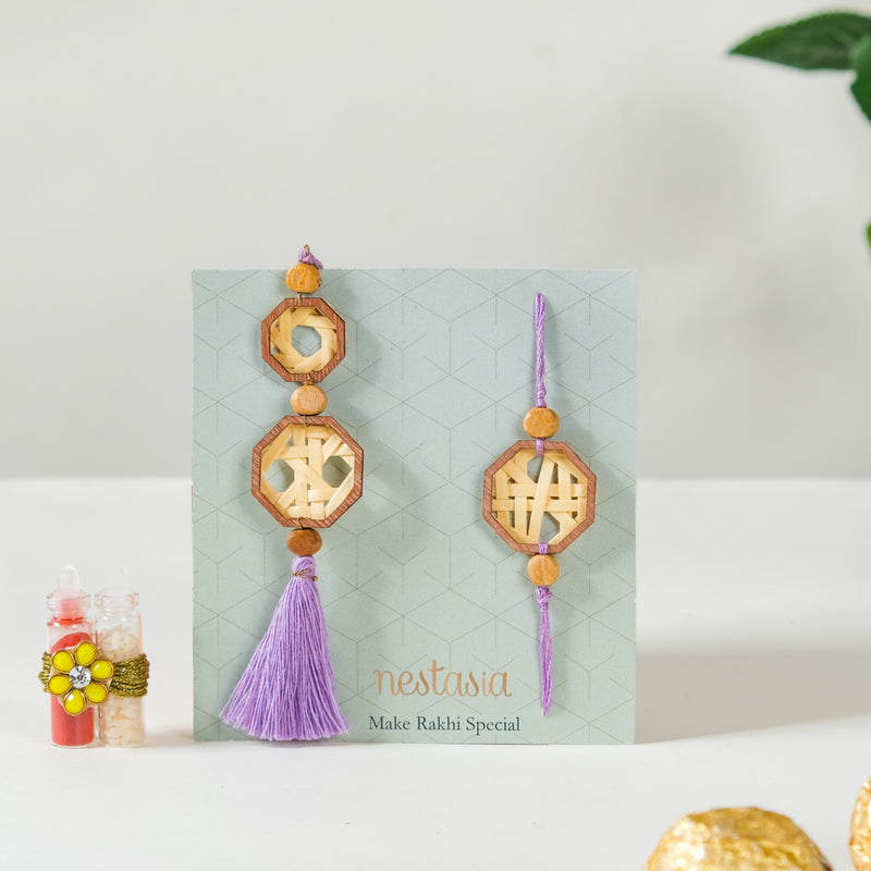 Sustainable Blossoms Rakhi Gifts Set Of 4