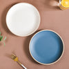 Ceramic Round Snack Plate - Serving plate, snack plate, dessert plate | Plates for dining & home decor