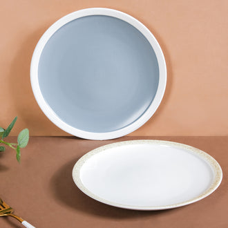 Round Breakfast Plate - Serving plate, snack plate, dessert plate | Plates for dining & home decor