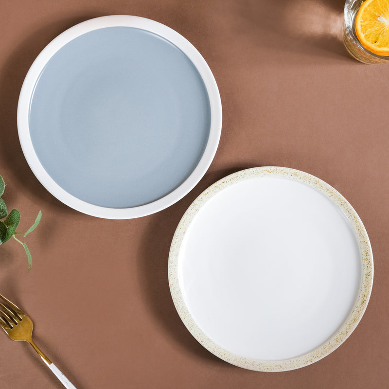 Round Breakfast Plate - Serving plate, snack plate, dessert plate | Plates for dining & home decor