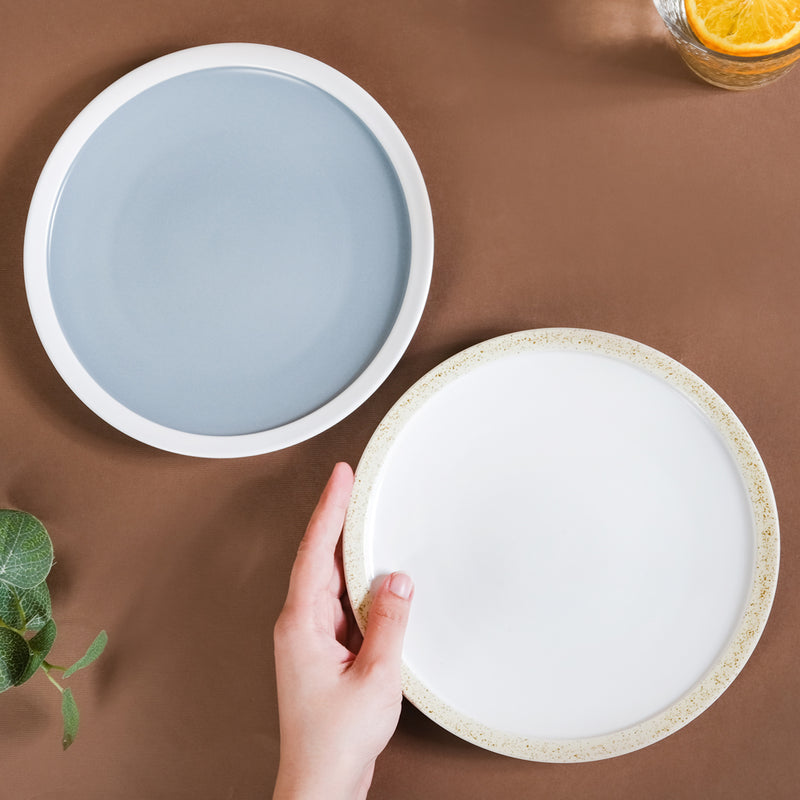 Round Breakfast Plate - Serving plate, snack plate, dessert plate | Plates for dining & home decor