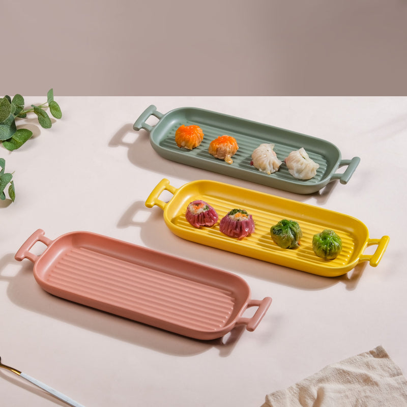 Ceramic Baking Dish Long - Baking Tray