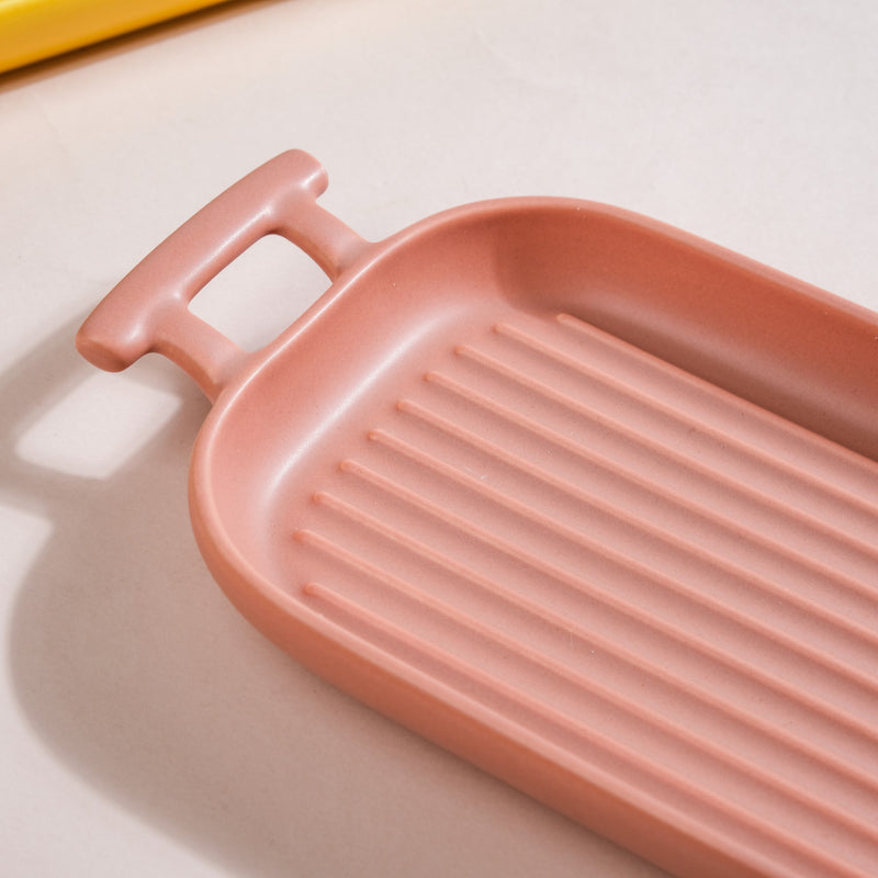 Ceramic Baking Dish Long - Baking Tray