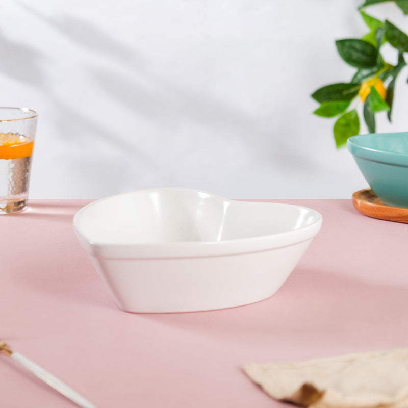 Hearty Ceramic Bakeware White 7.8 Inch - Baking Dish