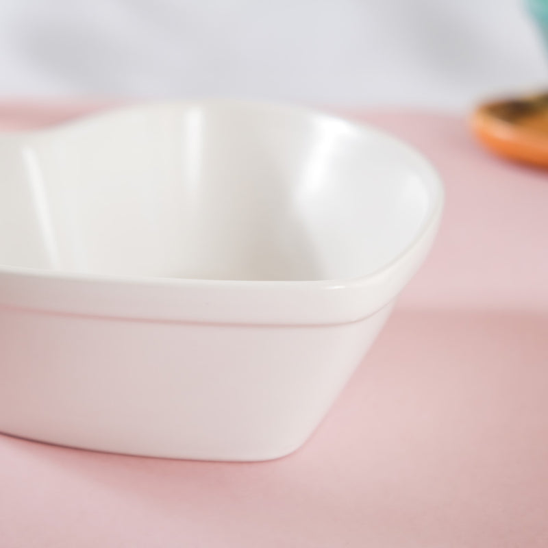 Hearty Ceramic Bakeware White 7.8 Inch - Baking Dish
