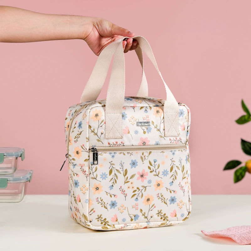 Charming Meadow Insulated Lunch Bag