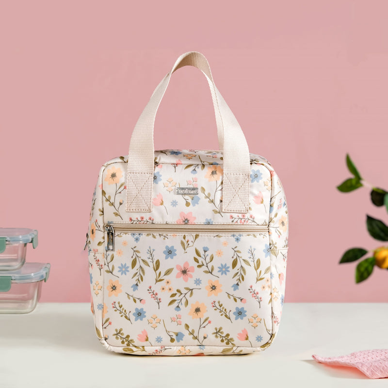 Charming Meadow Insulated Lunch Bag
