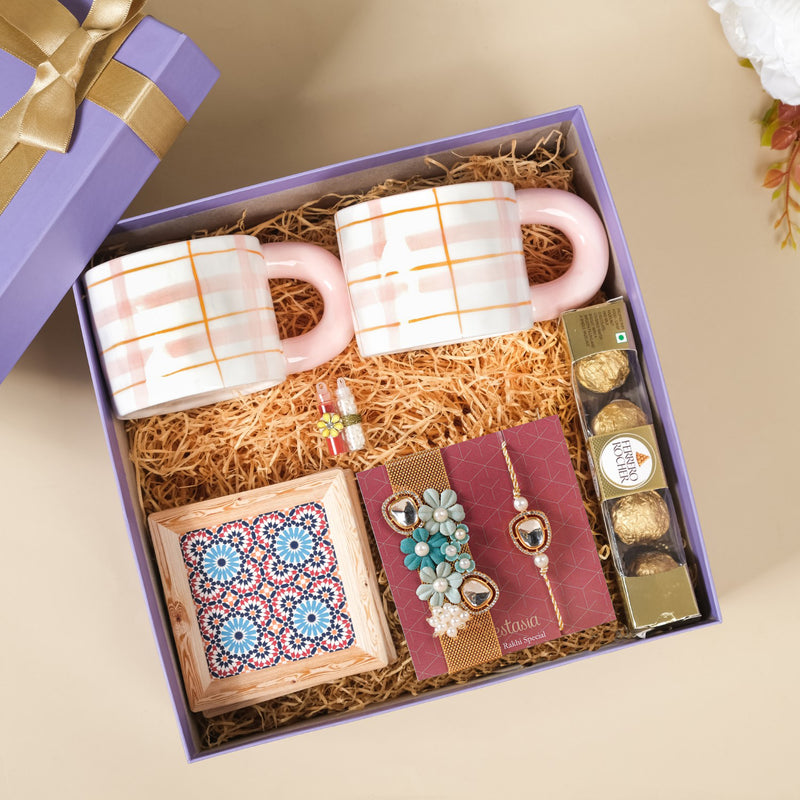 Lavender Raksha Bandhan Hamper Set Of 6