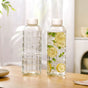 Everyday Transparent Glass Bottle Set Of 2 980ml