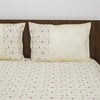Pure Cotton King Size Bed Cover Off White