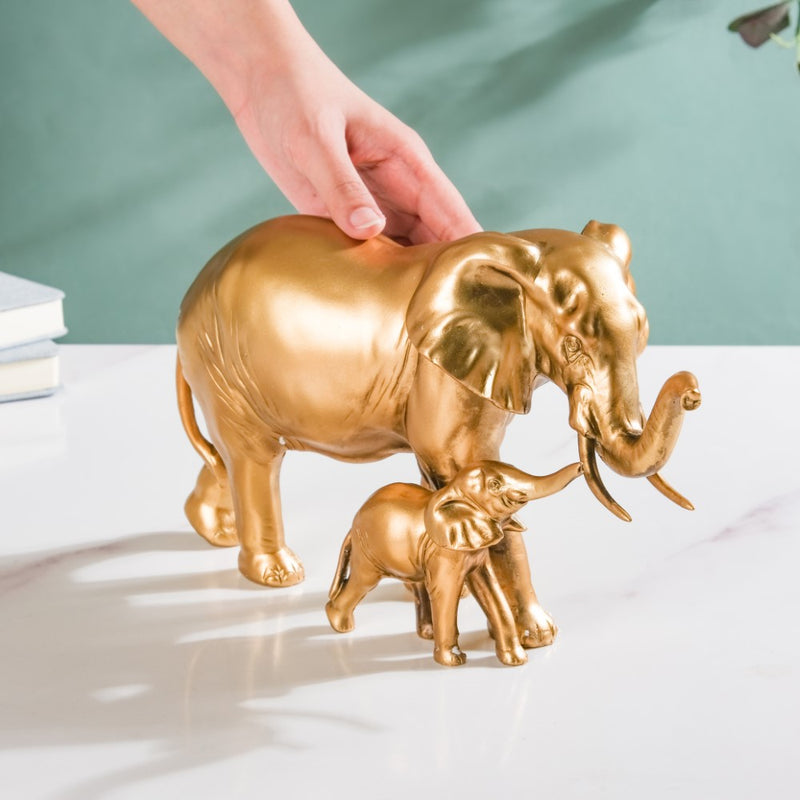 Vintage Elephant Decor Piece - Showpiece | Home decor item | Room decoration item