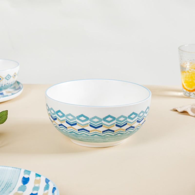 Bohemia Serving Bowl Medium - Bowl, ceramic bowl, serving bowls, noodle bowl, salad bowls, bowl for snacks | Bowls for dining table & home decor