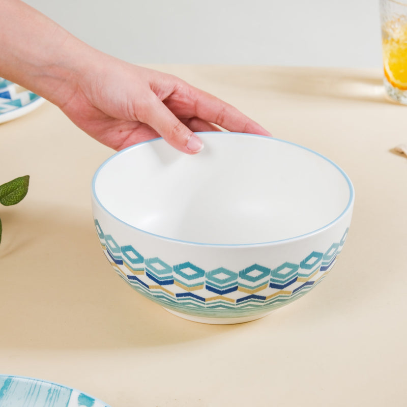 Bohemia Serving Bowl Medium - Bowl, ceramic bowl, serving bowls, noodle bowl, salad bowls, bowl for snacks | Bowls for dining table & home decor