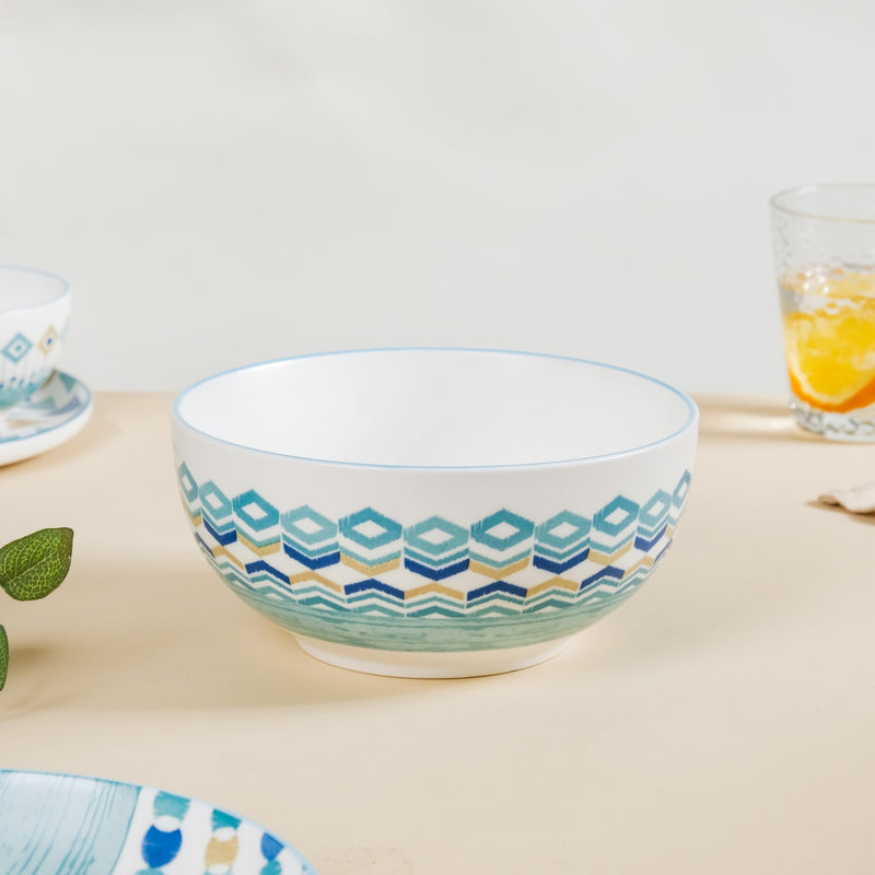 Bohemia Serving Bowl Medium - Bowl, ceramic bowl, serving bowls, noodle bowl, salad bowls, bowl for snacks | Bowls for dining table & home decor