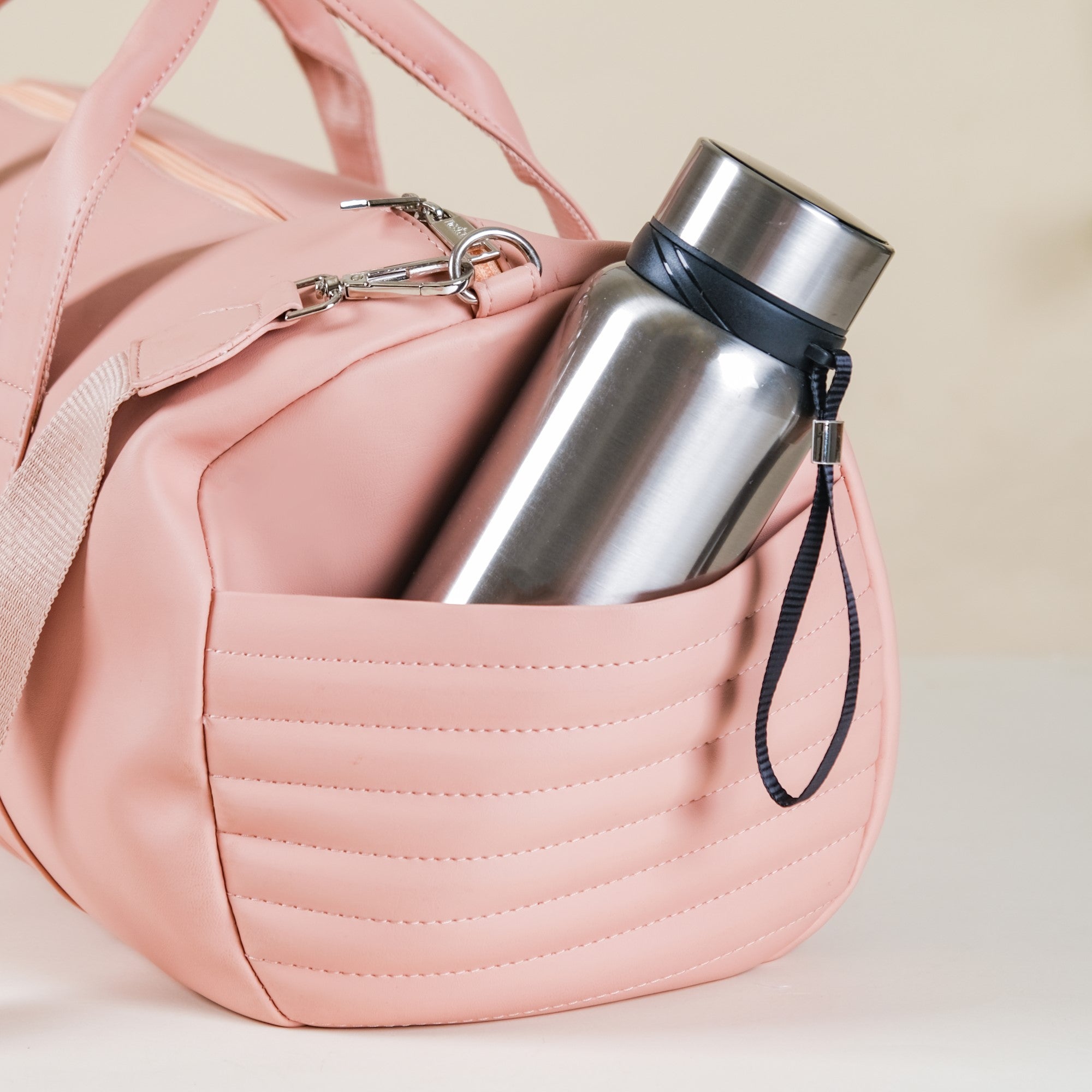 Large Travel Duffel Bag Pink 17x9 Inch Online Premium Duffel Bag