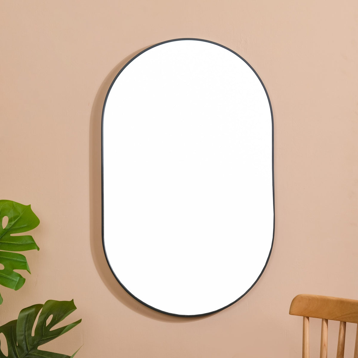 Wall Mirror Buy Oval Mirror Online at Affordable Price Nestasia